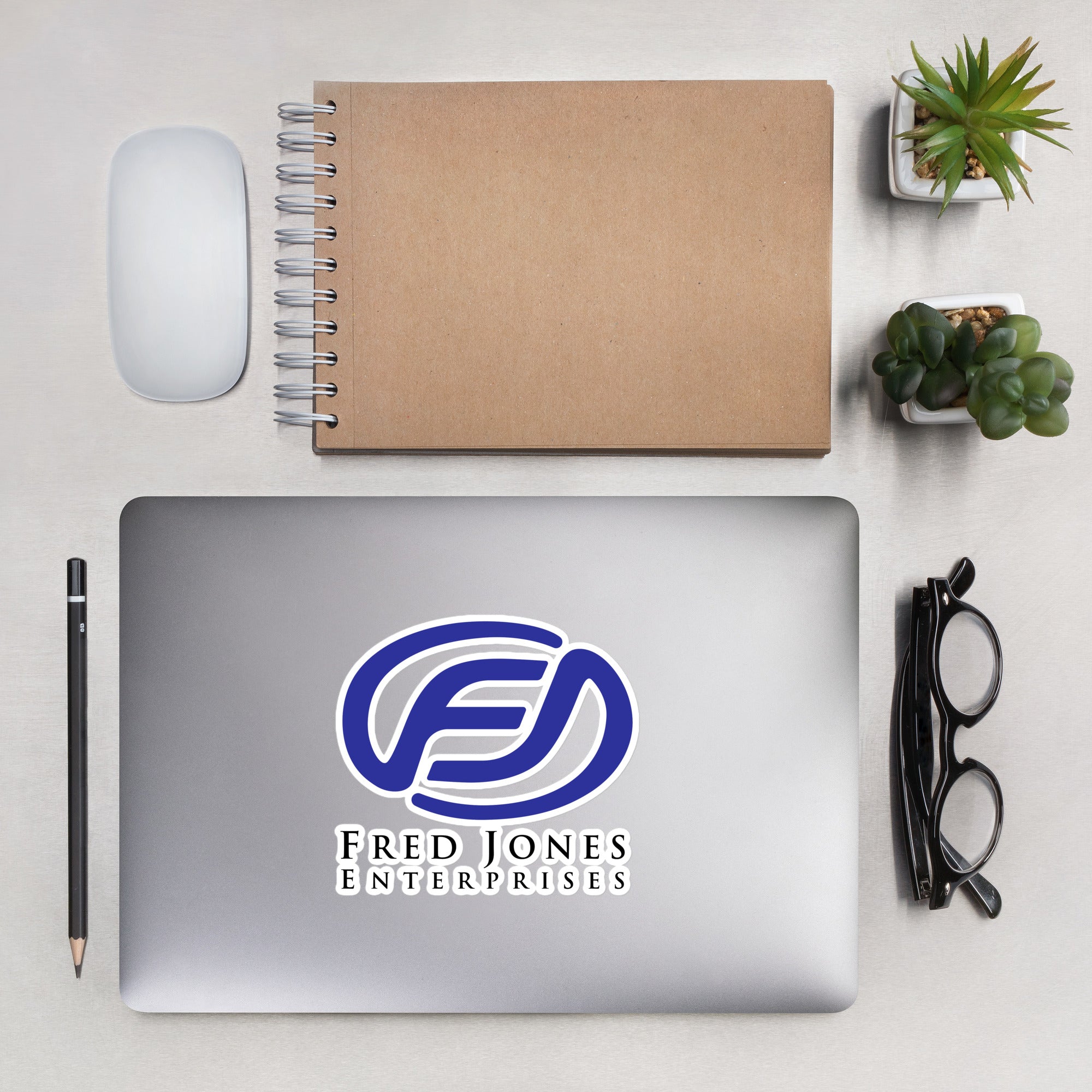 FRED JONES ENTERPRISES SINGLE STICKER