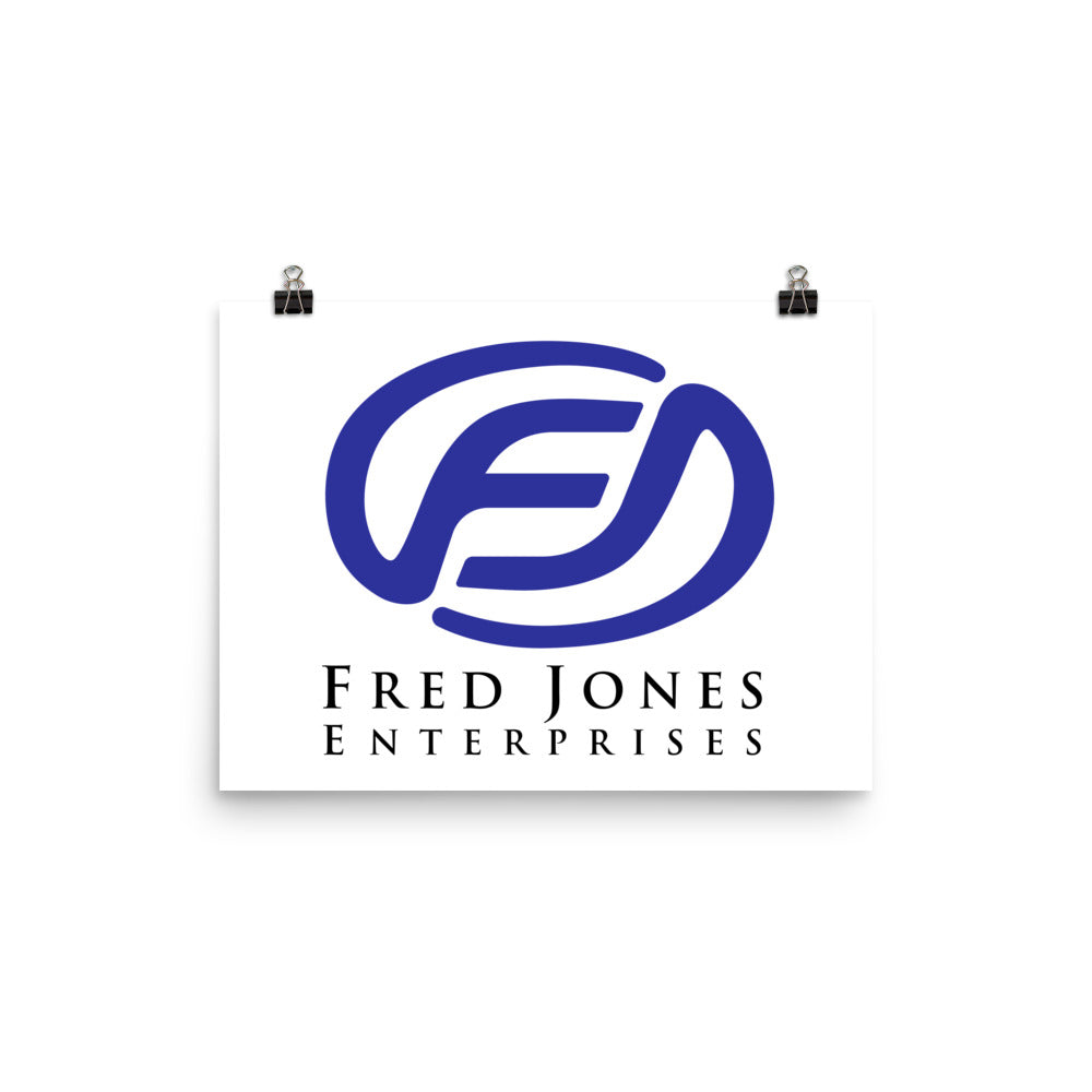 FRED JONES ENTERPRISES PHOTO PAPER POSTER