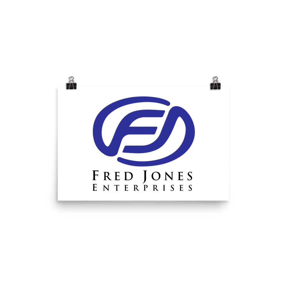 FRED JONES ENTERPRISES PHOTO PAPER POSTER