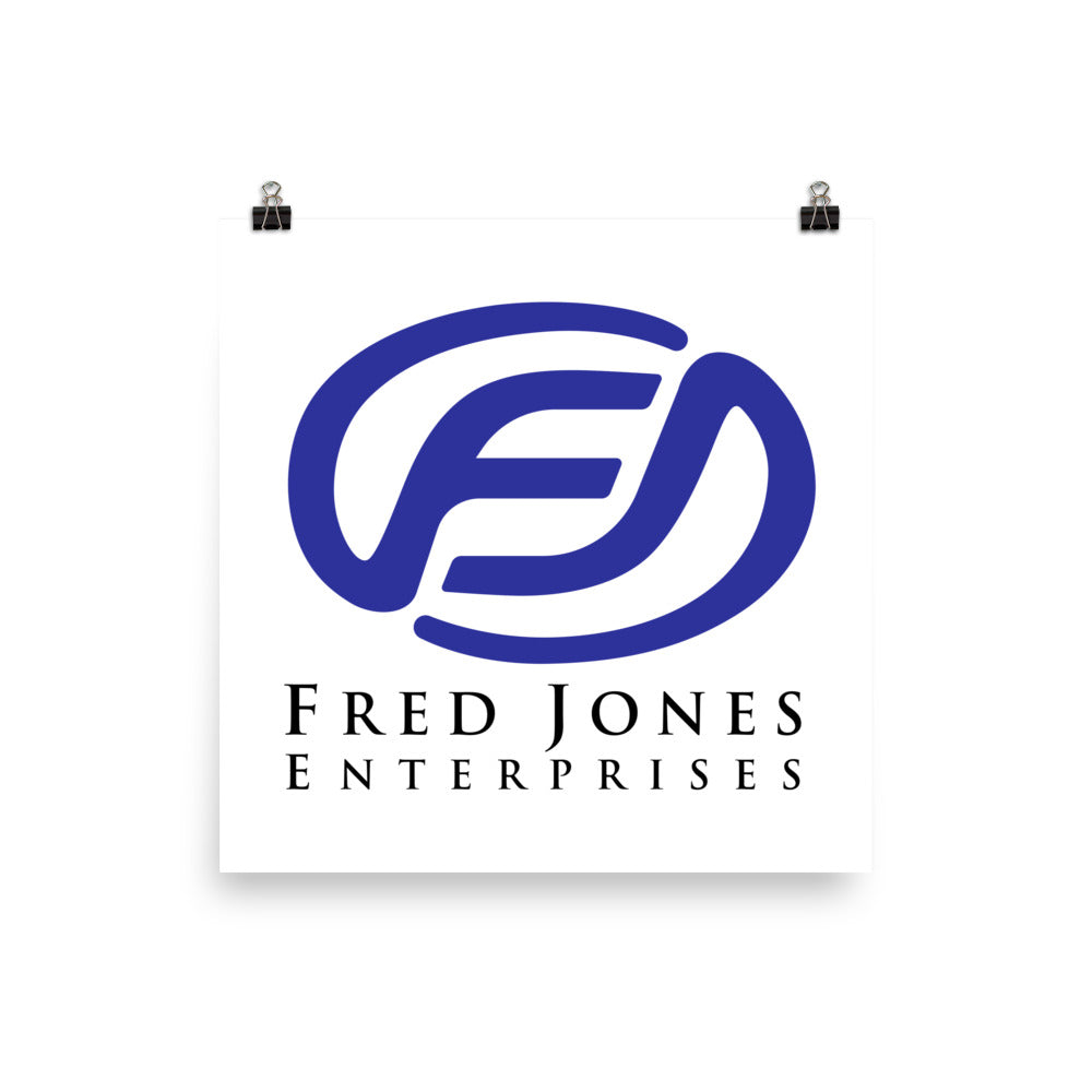 FRED JONES ENTERPRISES PHOTO PAPER POSTER