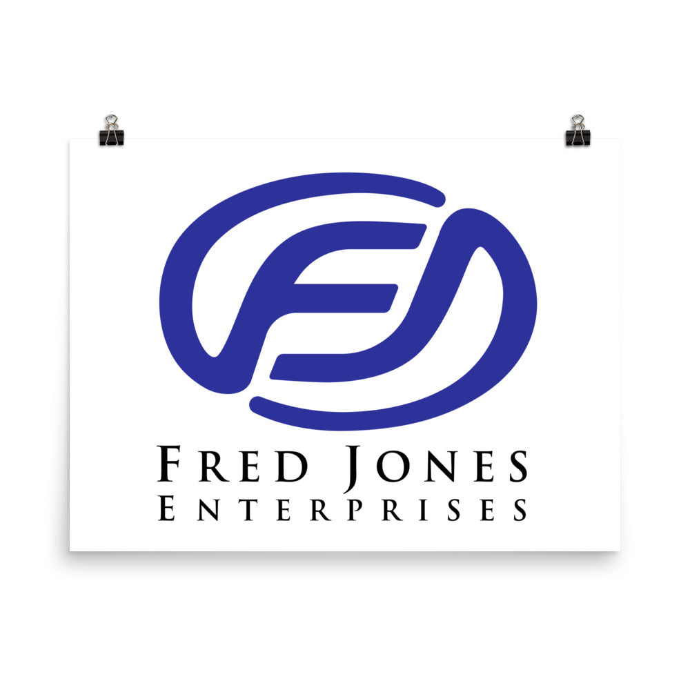 FRED JONES ENTERPRISES PHOTO PAPER POSTER