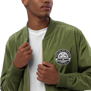 CAR RACING FLAGS PREMIUM BOMBER JACKET