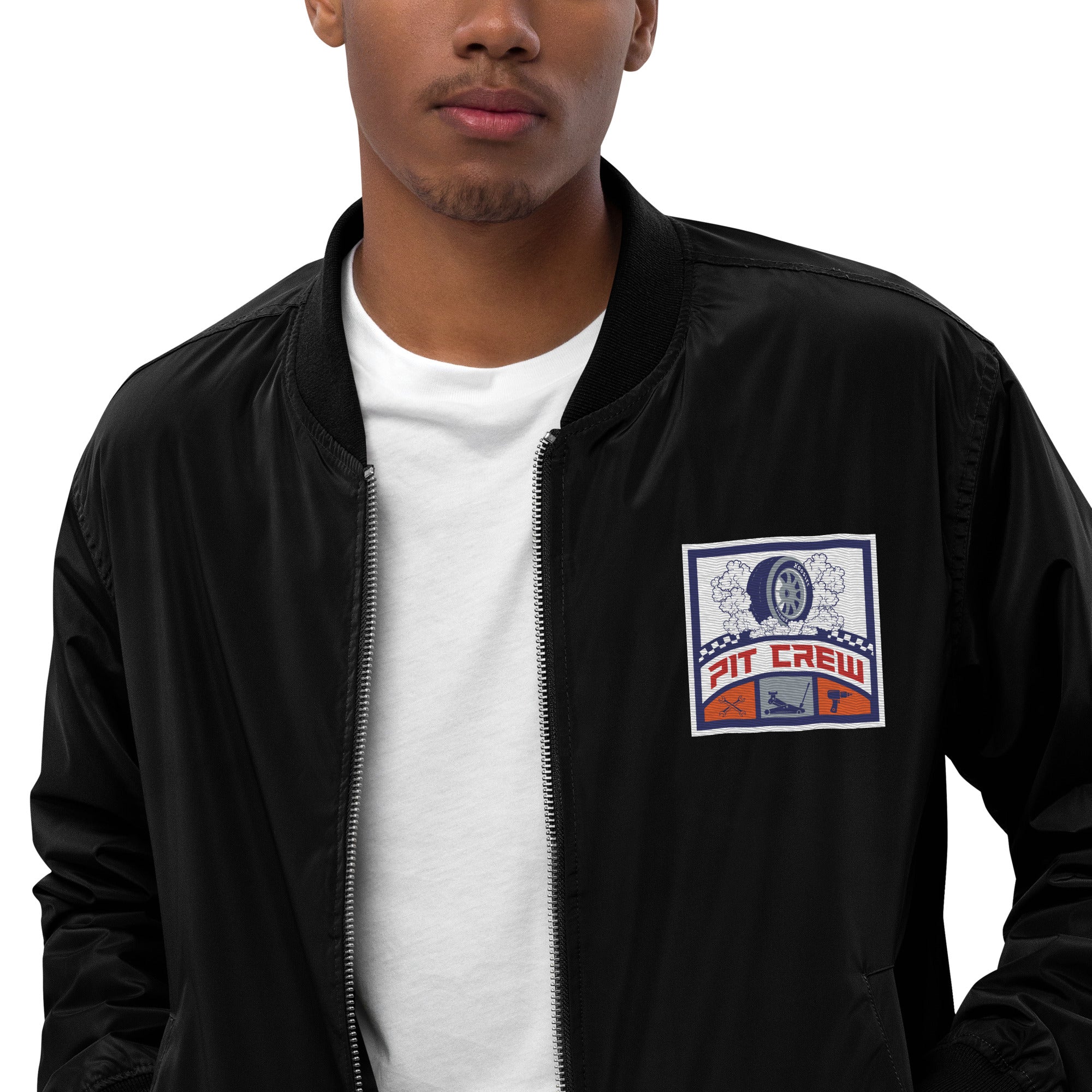 PIT CREW RACING PREMIUM BOMBER JACKET