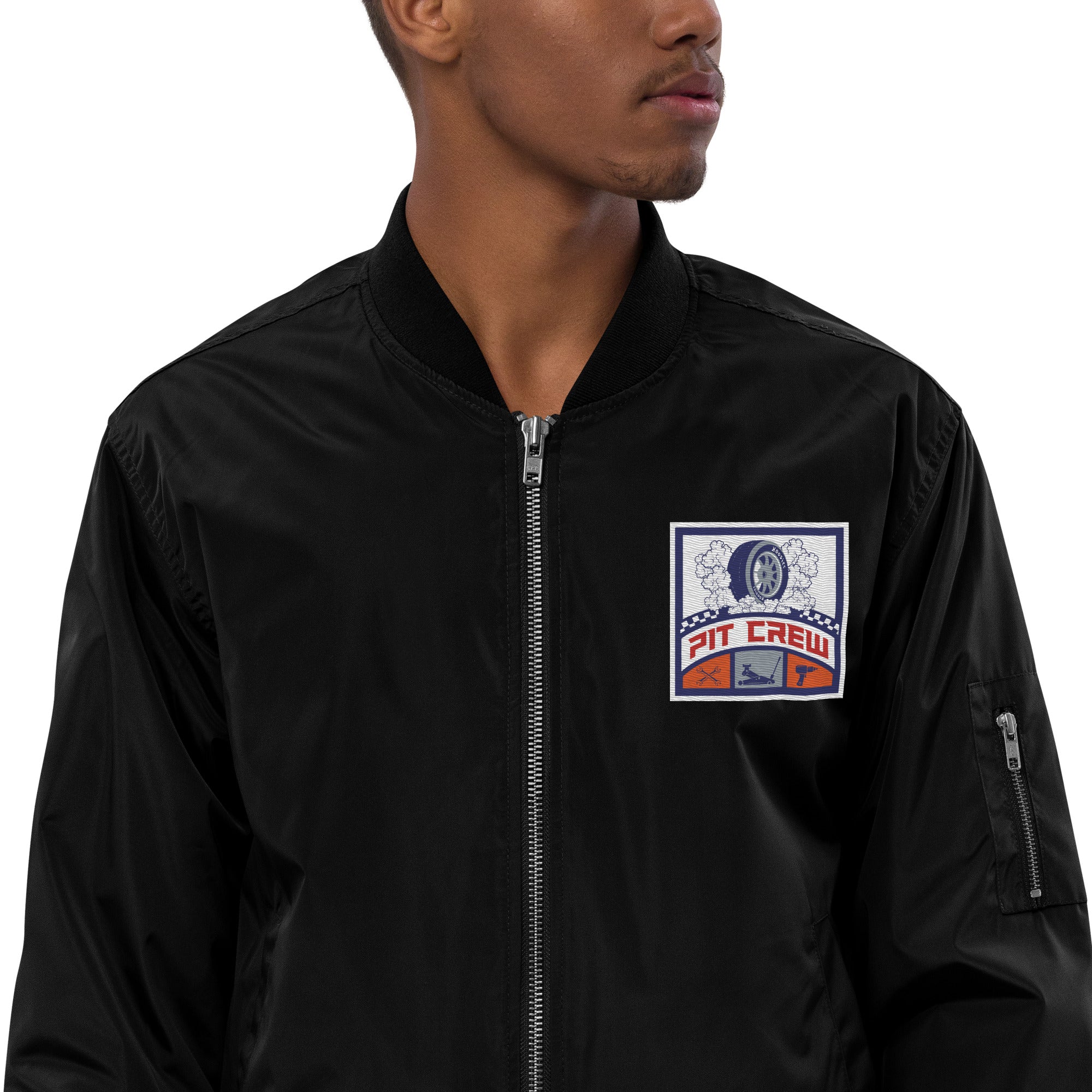 PIT CREW RACING PREMIUM BOMBER JACKET