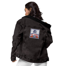 PIT CREW RACING DENIM SHERPA JACKET