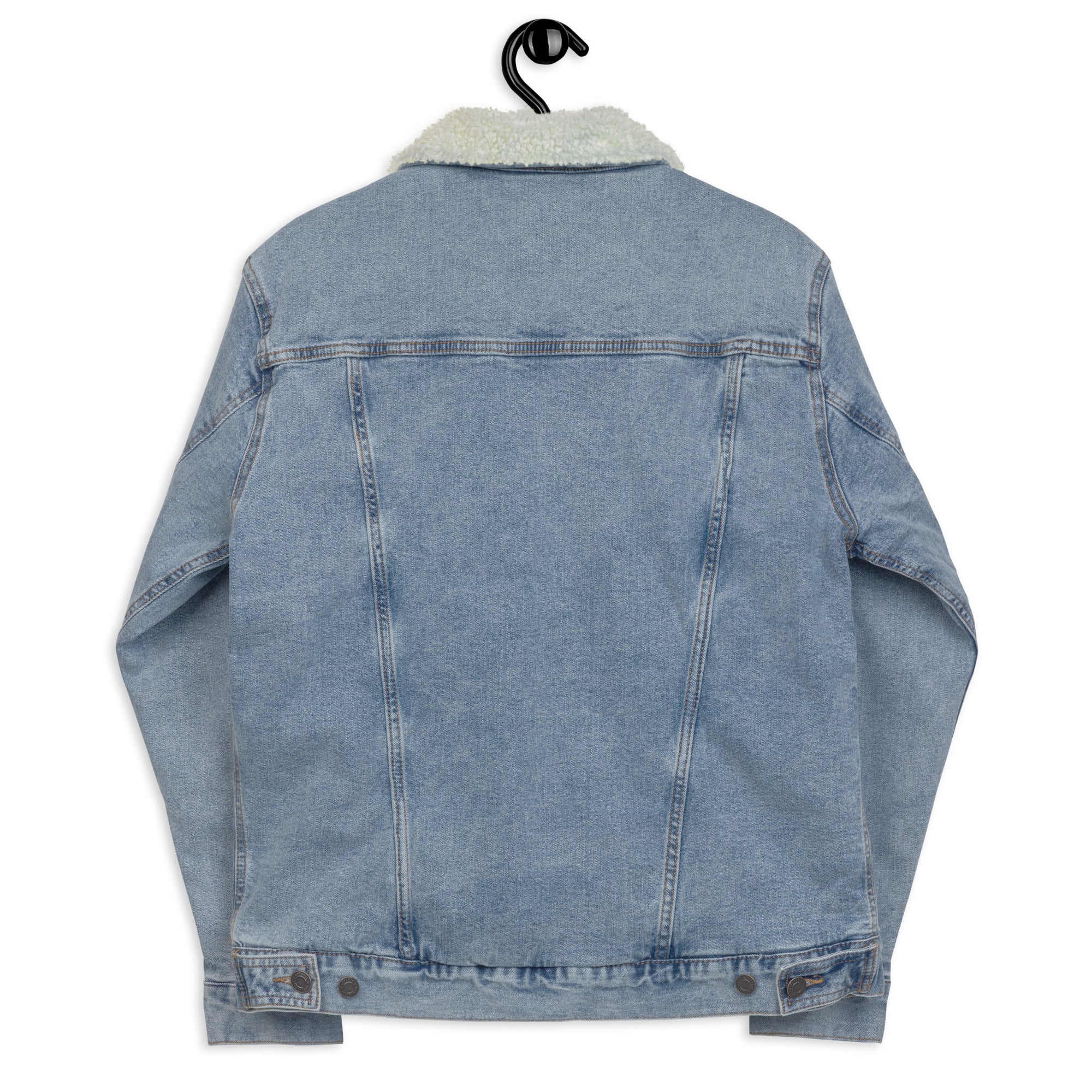 RACING PIT CREW DENIM SHERPA JACKET