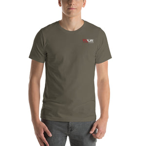 FOUR FORD OF UPLAND RACING RED STRIPE WITH BACK T-SHIRT