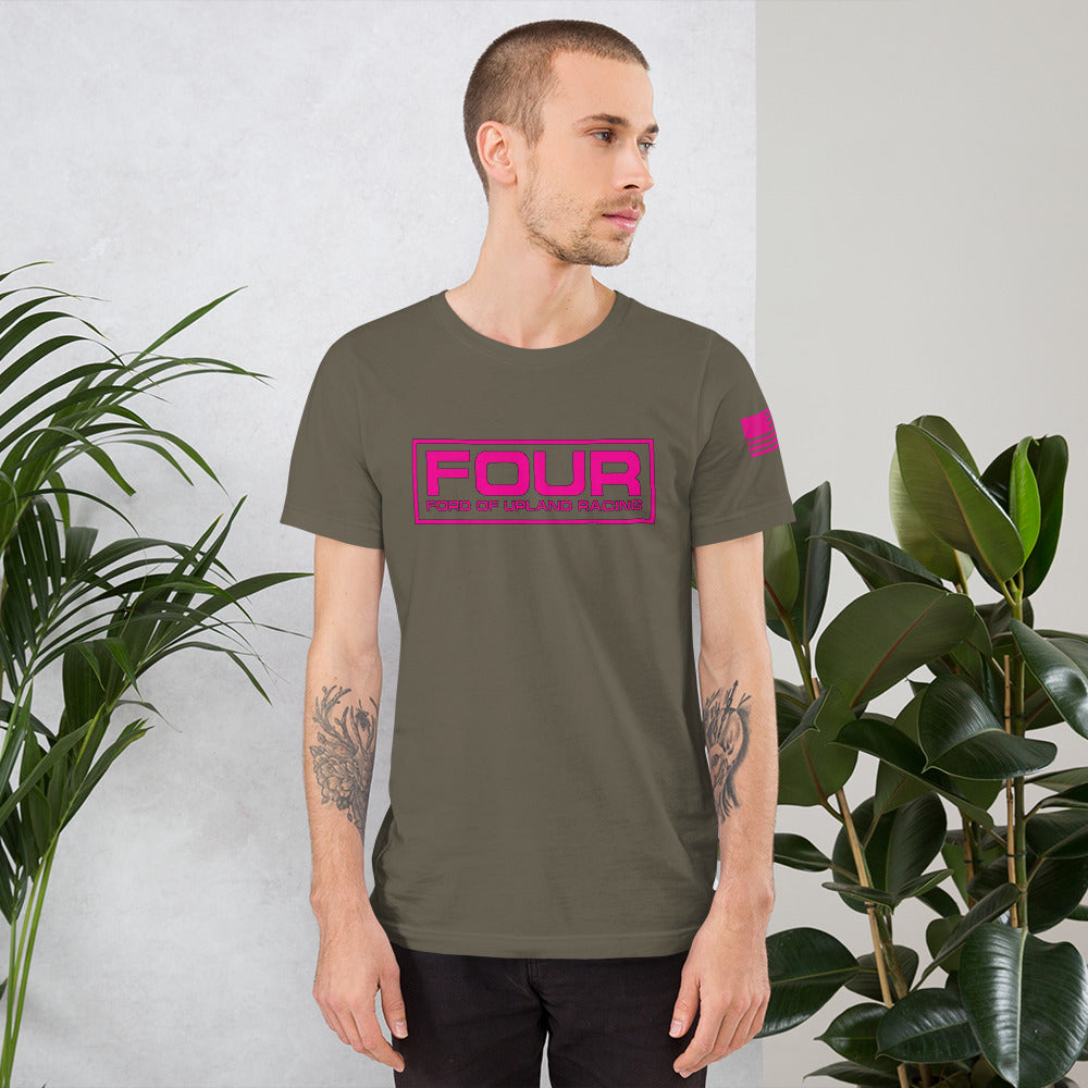 FOUR FORD OF UPLAND RACING PINK T-SHIRT 2.0