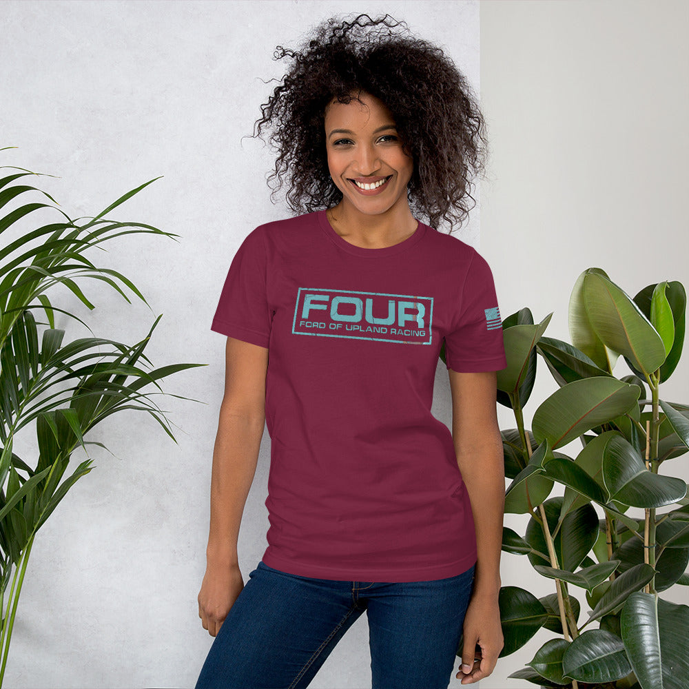 FOUR FORD OF UPLAND RACING TURQUOISE GOODNESS T-SHIRT