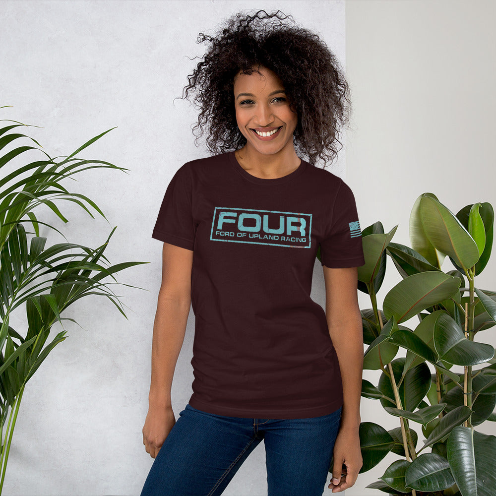 FOUR FORD OF UPLAND RACING TURQUOISE GOODNESS T-SHIRT