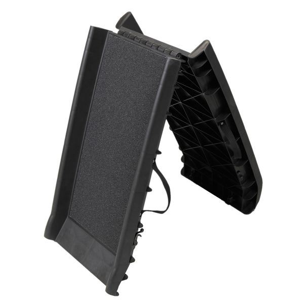 Portable Foldable Pet Ramp Climbing Ladder Suitable For Off-road Vehicle Trucks - Black - Black