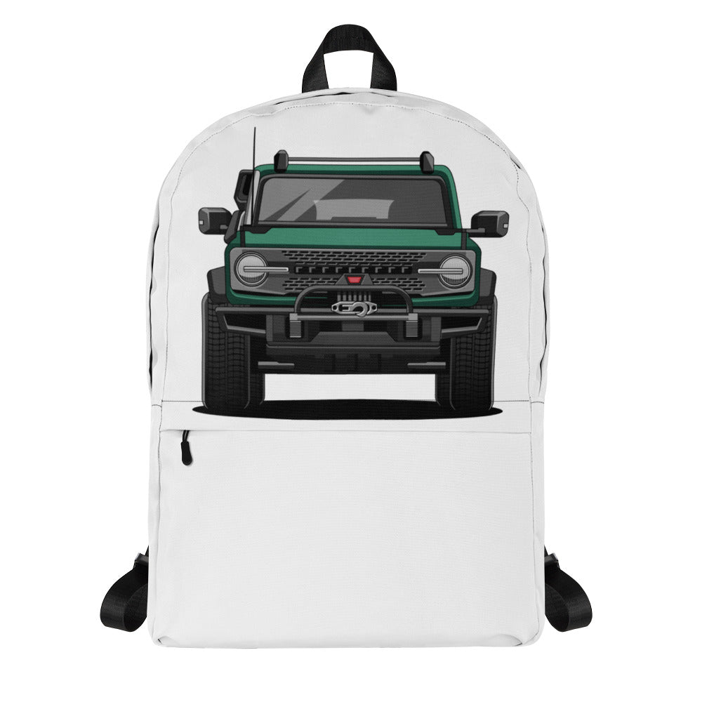 BRONCO GREEN FRONT SOLO BACKPACK