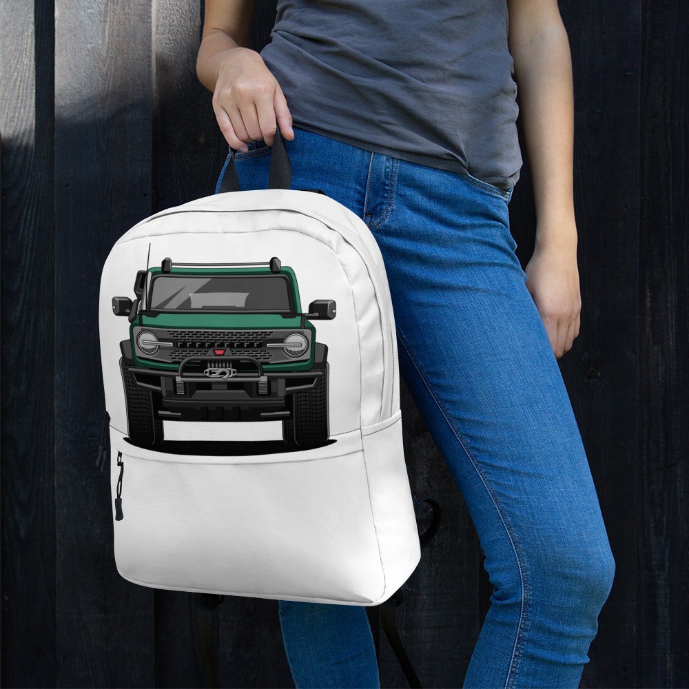 BRONCO GREEN FRONT SOLO BACKPACK