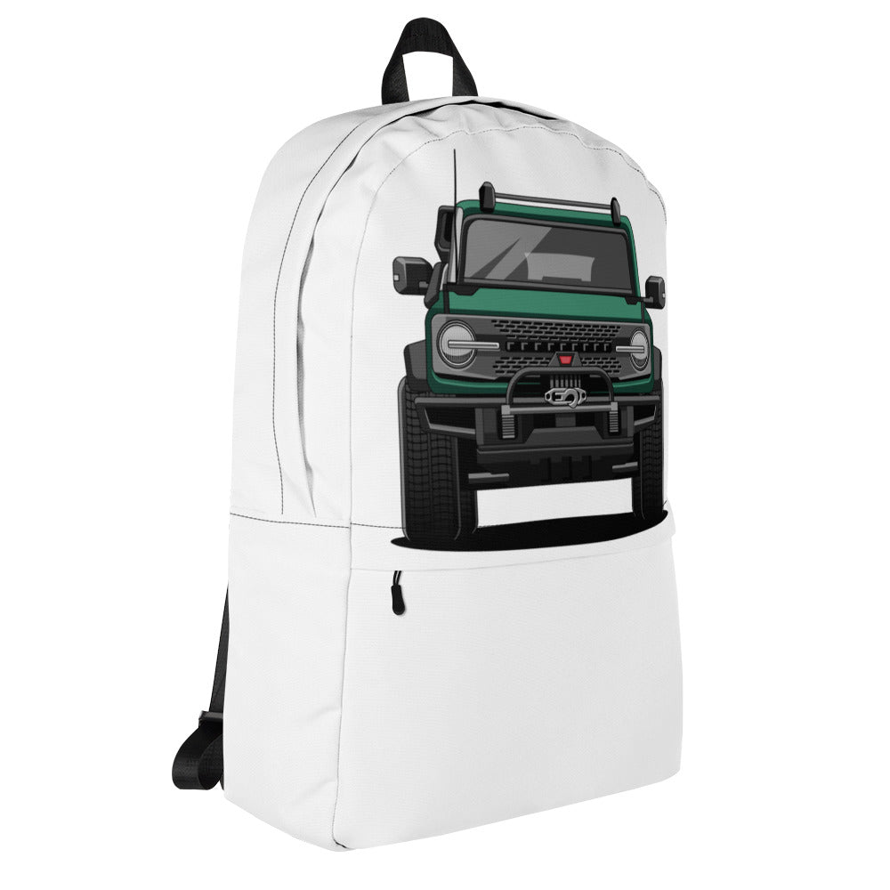 BRONCO GREEN FRONT SOLO BACKPACK