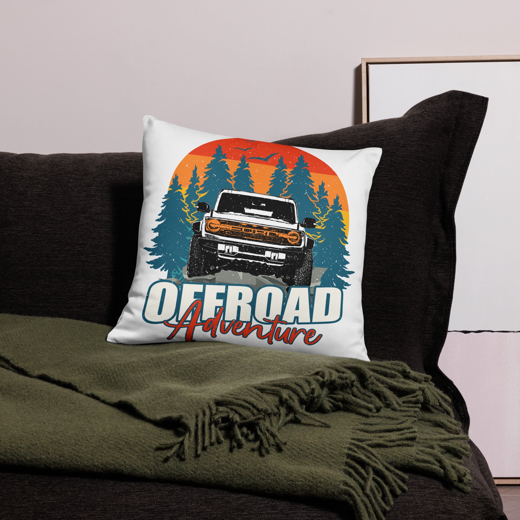 BRONCO OFF ROAD NATURE PILLOW