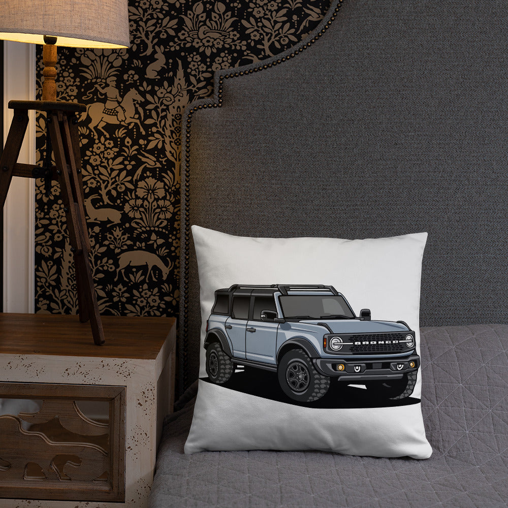 BRONCO SUV CAR  SOLO PILLOW