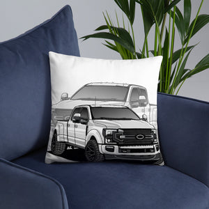 FORD F250 TRUCK PILLOW