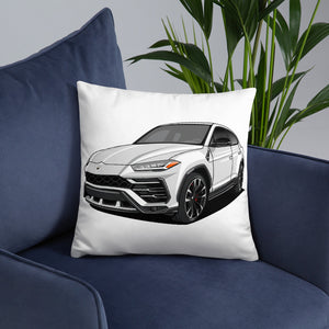 LAMBO URUS SUV CAR FRONT PILLOW