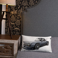 DIRTY DATSUN CAR FRONT SOLO PILLOW