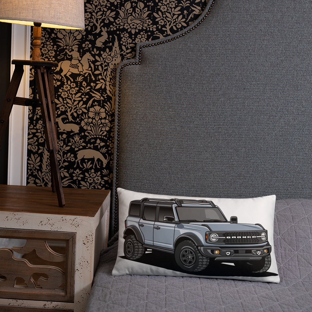 BRONCO SUV CAR  SOLO PILLOW