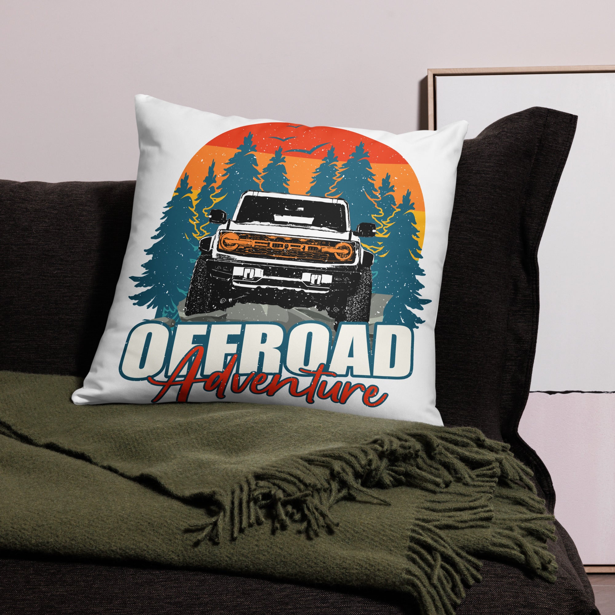 BRONCO OFF ROAD NATURE PILLOW