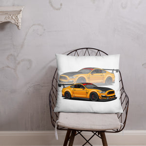 GT350R ORANGE REFLECTION PILLOW