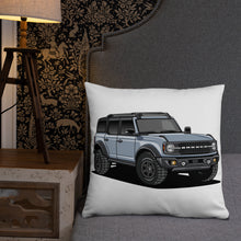 BRONCO SUV CAR  SOLO PILLOW