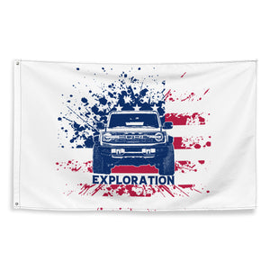 BRONCO USA EXPLORATION FLAG