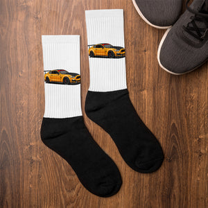 UPLAND RACING ORANGE SOCKS