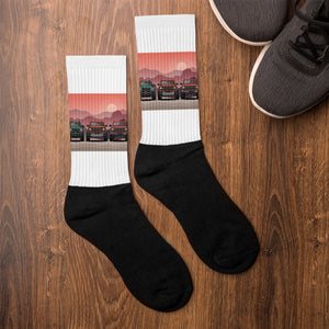 BRONCO SUNSET AMIGOS SOCKS