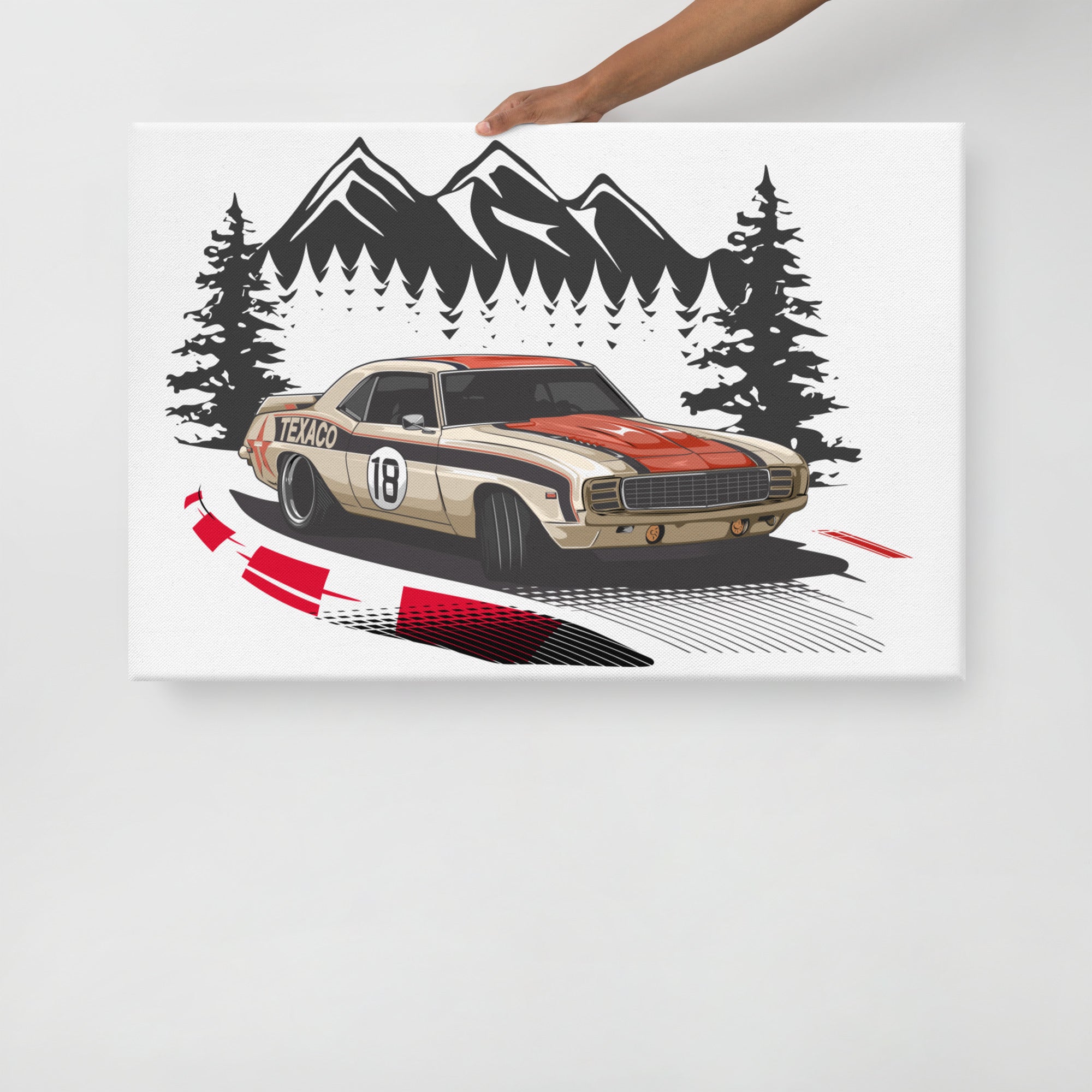 TEXACO CAMARO OPEN ROAD CANVAS