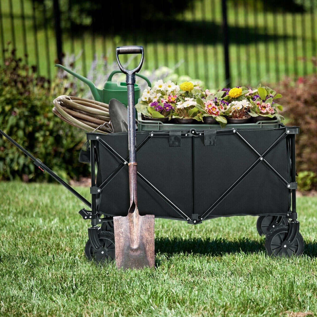 Outdoor Utility Garden Trolley