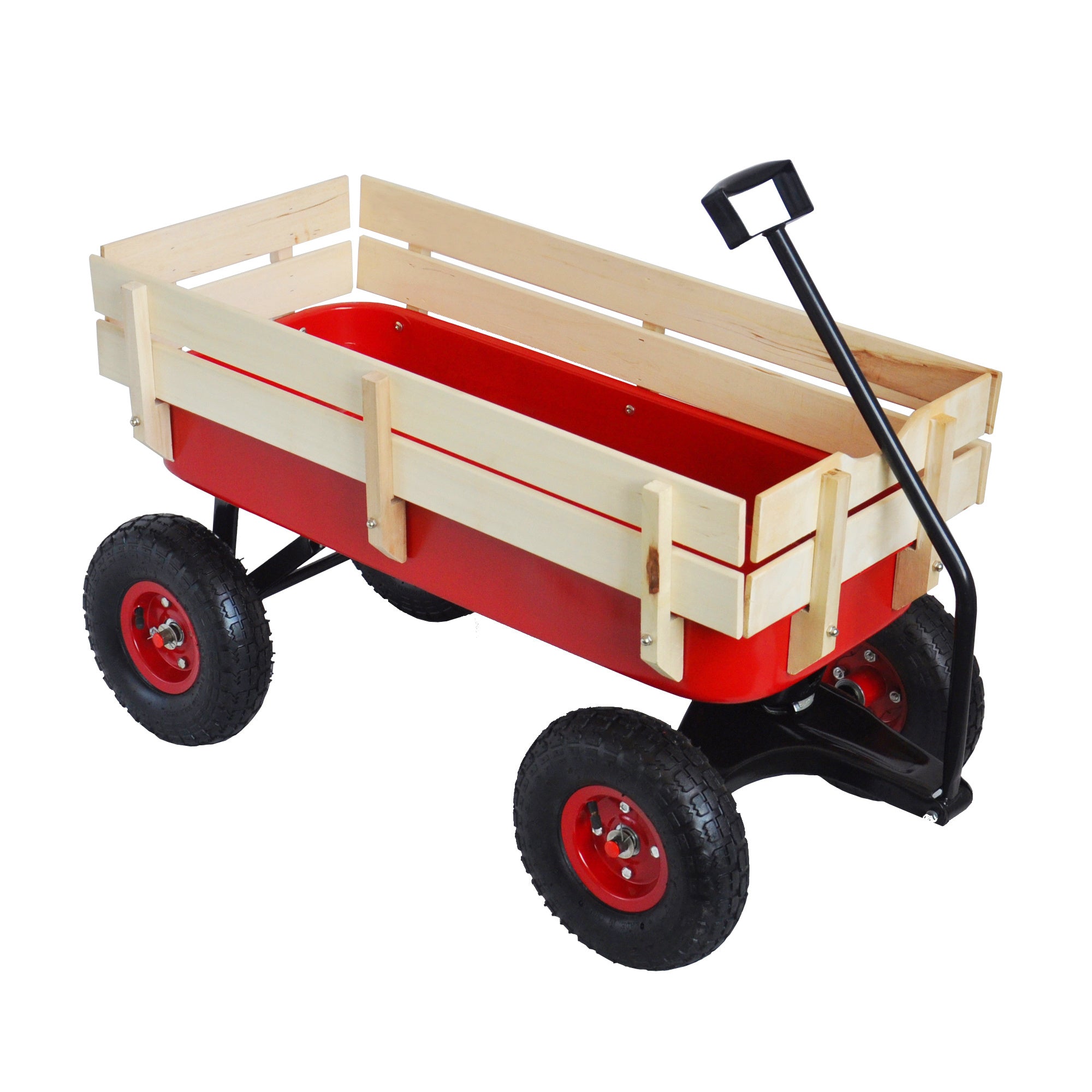 Outdoor Pulling Garden Wagon Cart