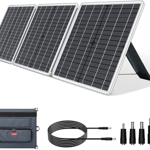 60W 18V Portable Solar Panel Battery Charger