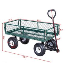 Heavy Duty Garden Utility Cart Wagon