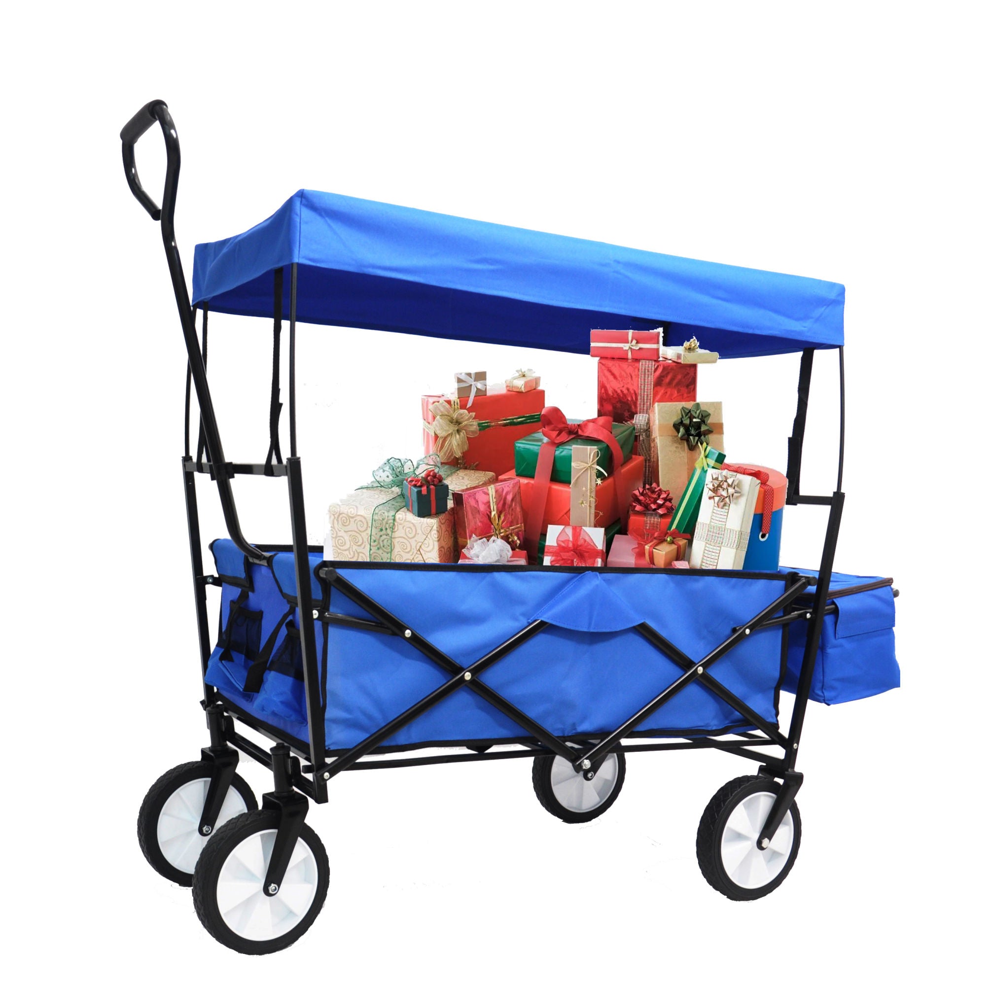 Garden Shopping Beach Cart Folding Wagon