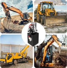 8 Quart 2 Gallon Hydraulic Power Unit Dump