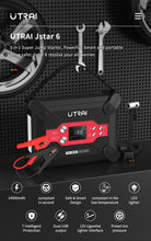 1800A Car Battery Starter with 120PSI Digital Tire Inflator