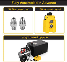 20-Quart Double Acting Hydraulic Pump