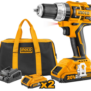 20V Cordless Impact Drill Set