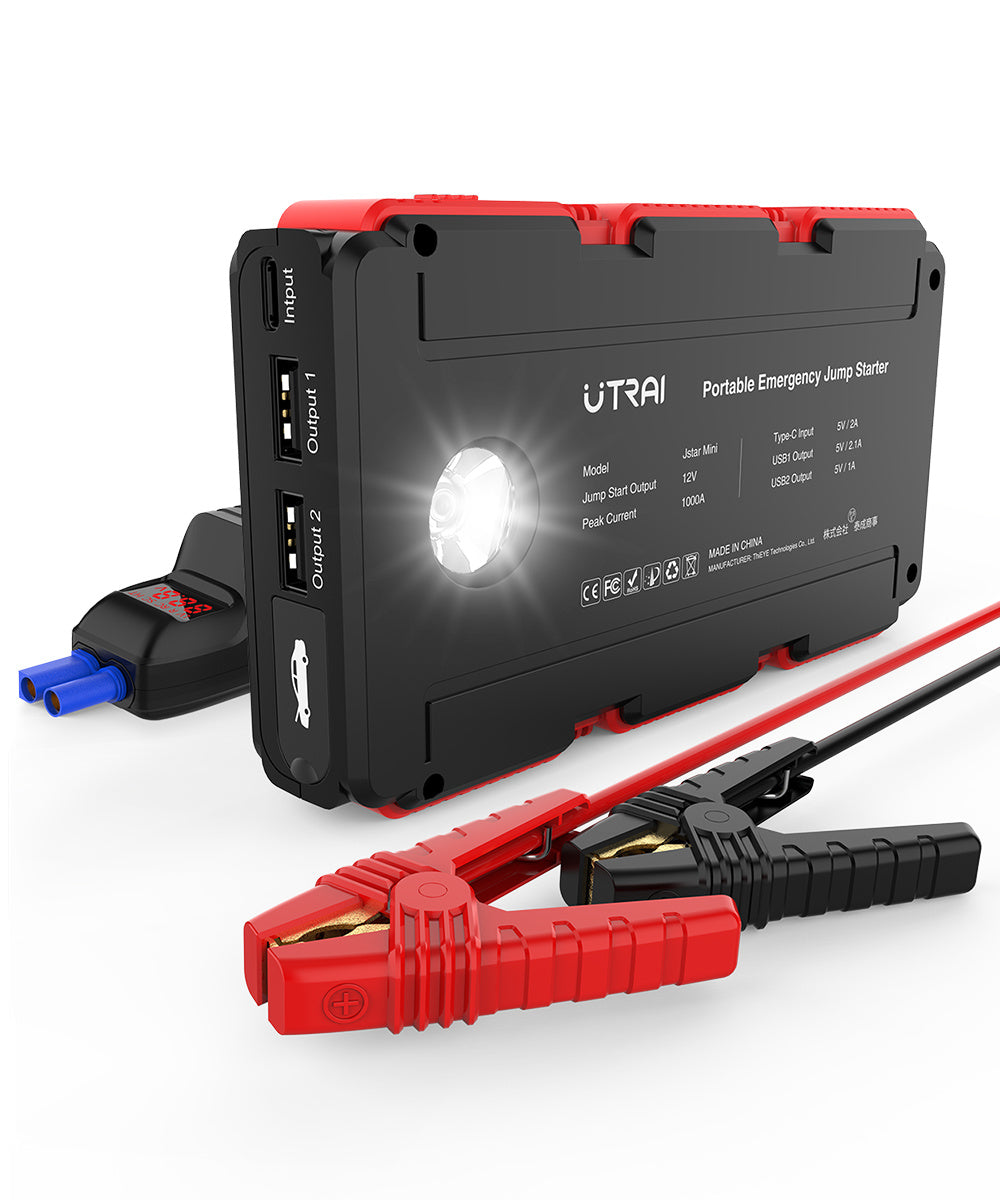 1000A Peak 13000mAh 12V Car Auto Jump Starter