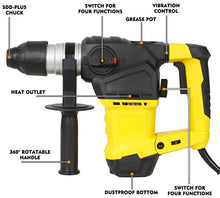 SDS-Plus Heavy Duty Rotary Hammer Drill