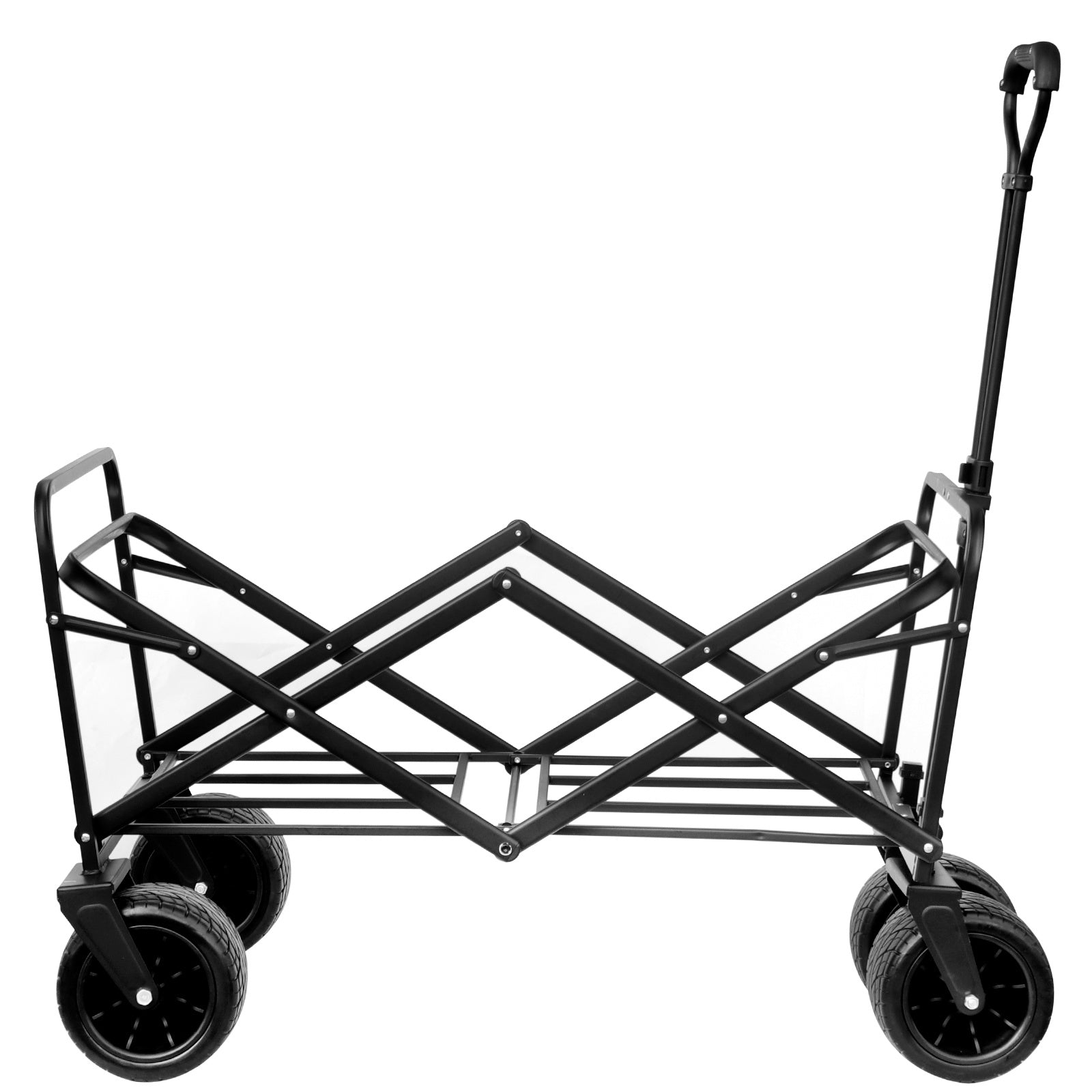 Outdoor Collapsible Folding Garden Cart