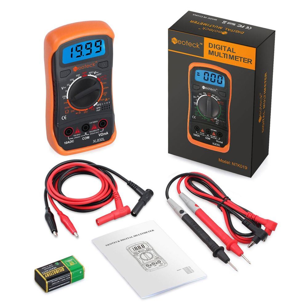 Commercial And Home LCD Digital Multimeter Tester Meter