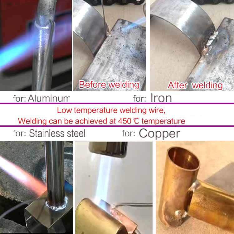 Low-Temperature Weld Wire