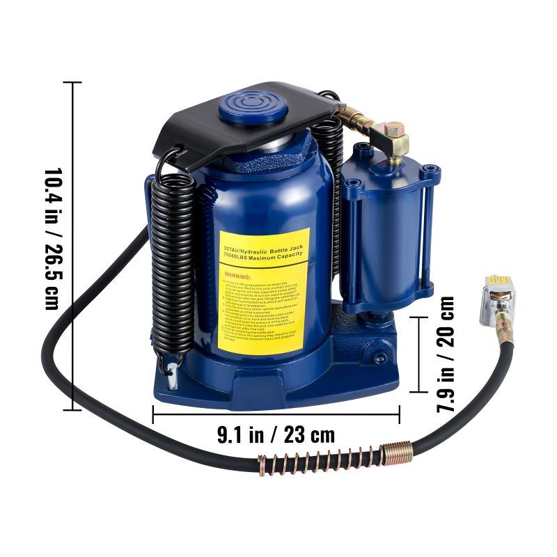 Manual Air Hydraulic Bottle Jack