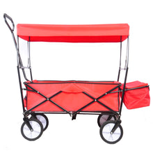 Garden Shopping Beach Cart Folding Wagon