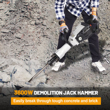 3600 Watt Electric Demolition Jack Hammer