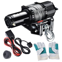 4000lbs Steel Cable Recovery Winch