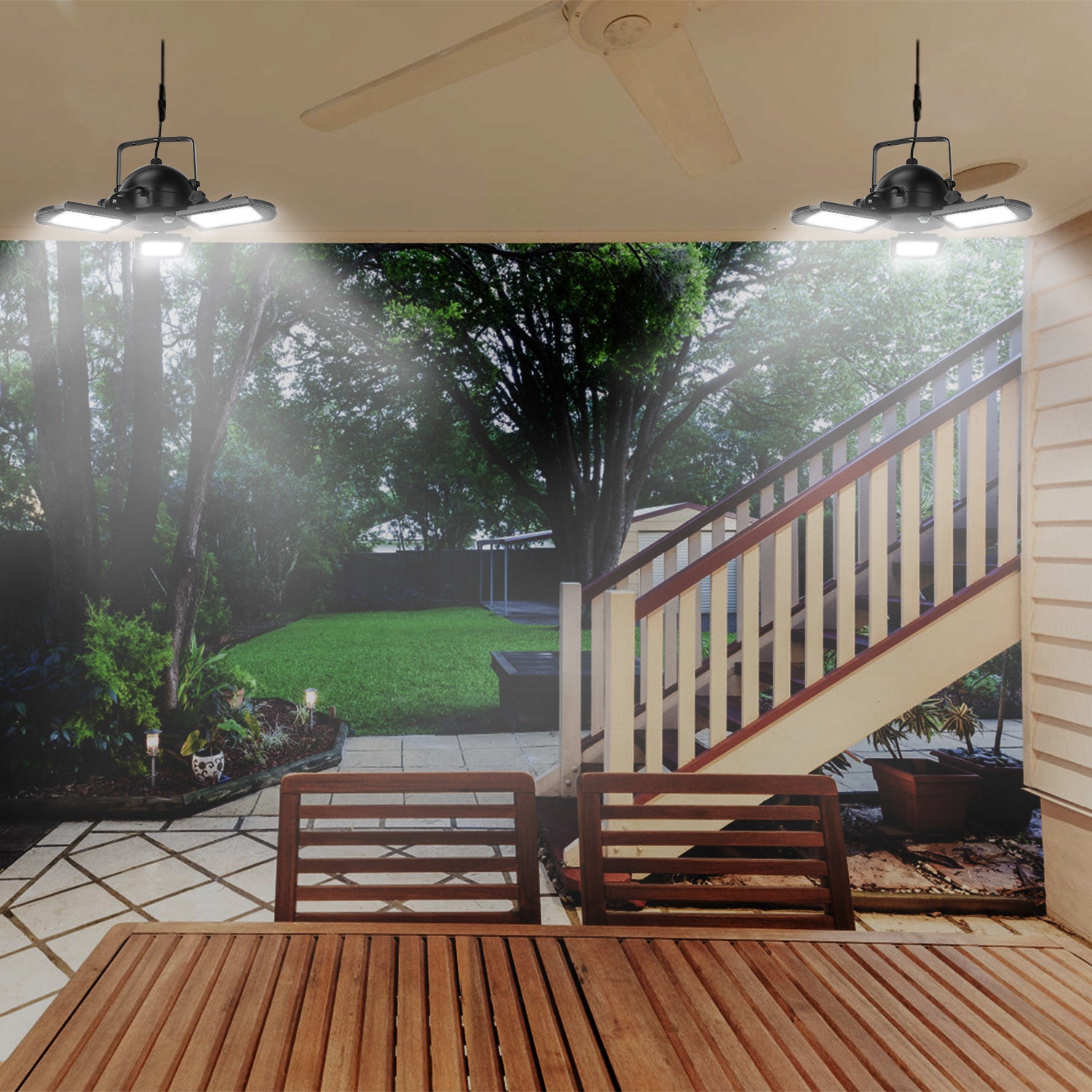 IP65 Waterproof Solar Pendant Light